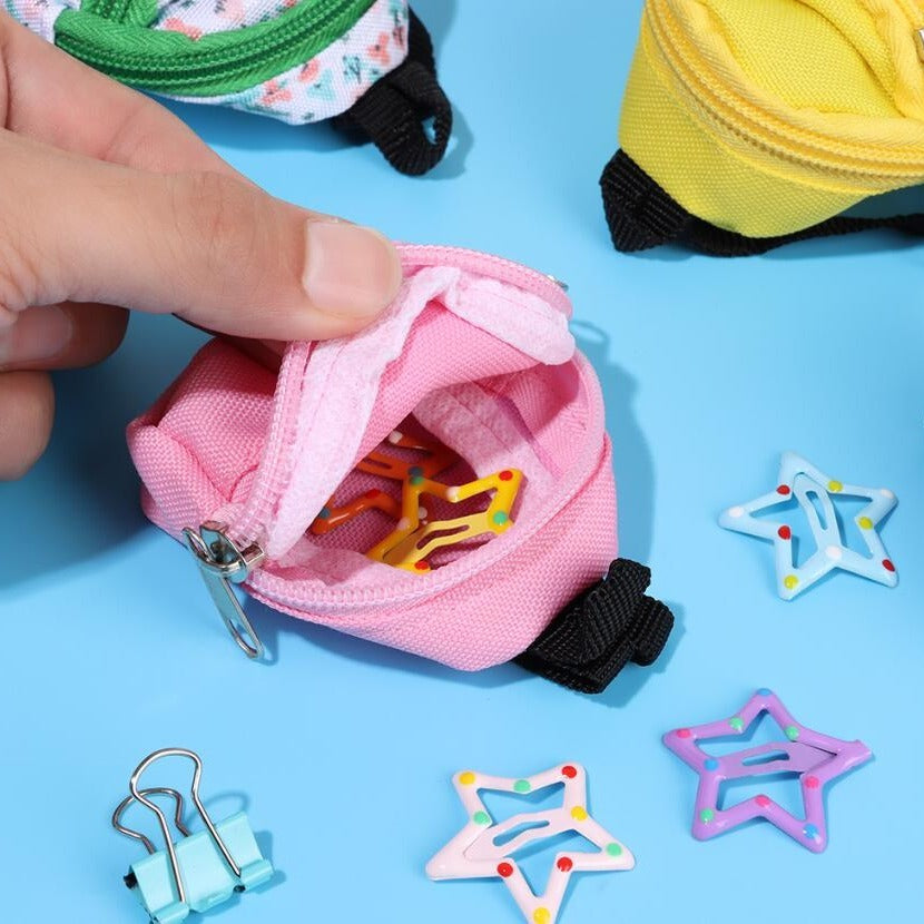 for LABUBU 11.81inch Doll 1/6 BJD Doll Mini Bag Backpack Mini Doll Bag Doll House Decoration Toy Accessories for Gifts Halloween, Christmas Gift Mulambo store