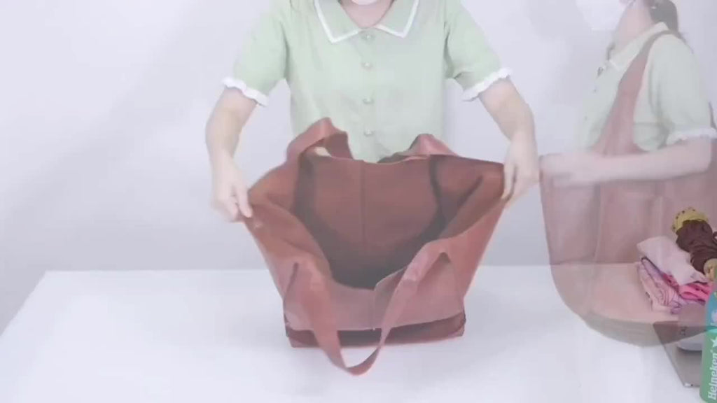 Retro Handmade Large Beach Tote Bag, High Capacity Zipper Shoulder Sling Bag with Fixed Straps, Solid Color Multifunctional Synthetic Handbag for, Beach Accessory | Retro Style Bag | Sturdy, Beach Bag Mulambo store