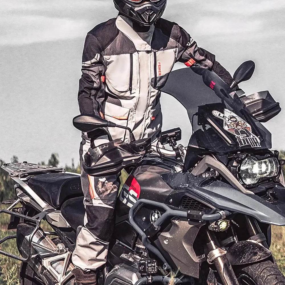 S-7XL Motocross Jacket Men Women Chaqueta Moto CE Protector Motorcycle Jacket Waterproof Protective Gear With Removeable Linner - Mulambo store