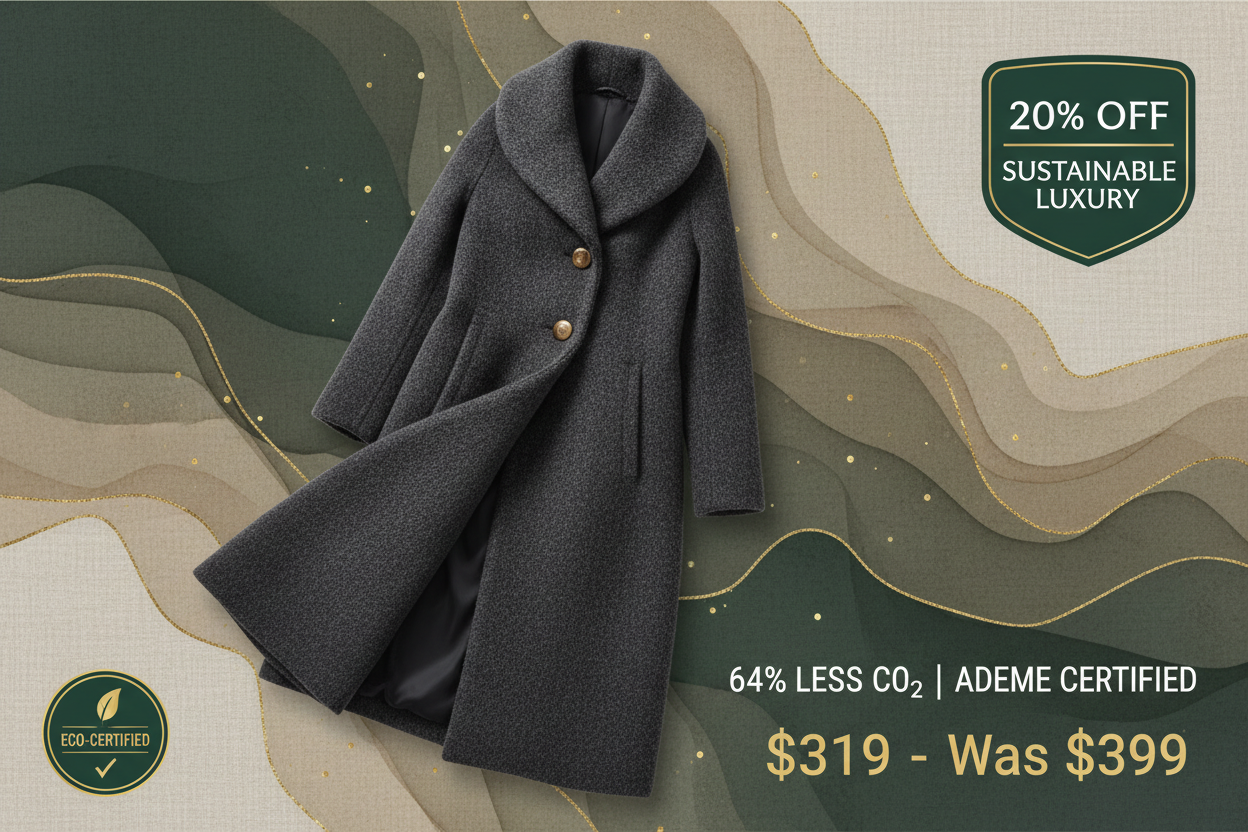 20% OFF KAPAEN Sustainable Luxury Coat