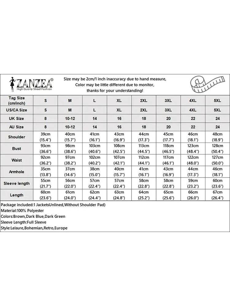 2024 ZANZEA Fashion Woman OL Jackets Casual Party Chaqueta Elegant Long Sleeve O Neck Outwear Vintage Autumn Button Thin Coats - Mulambo store