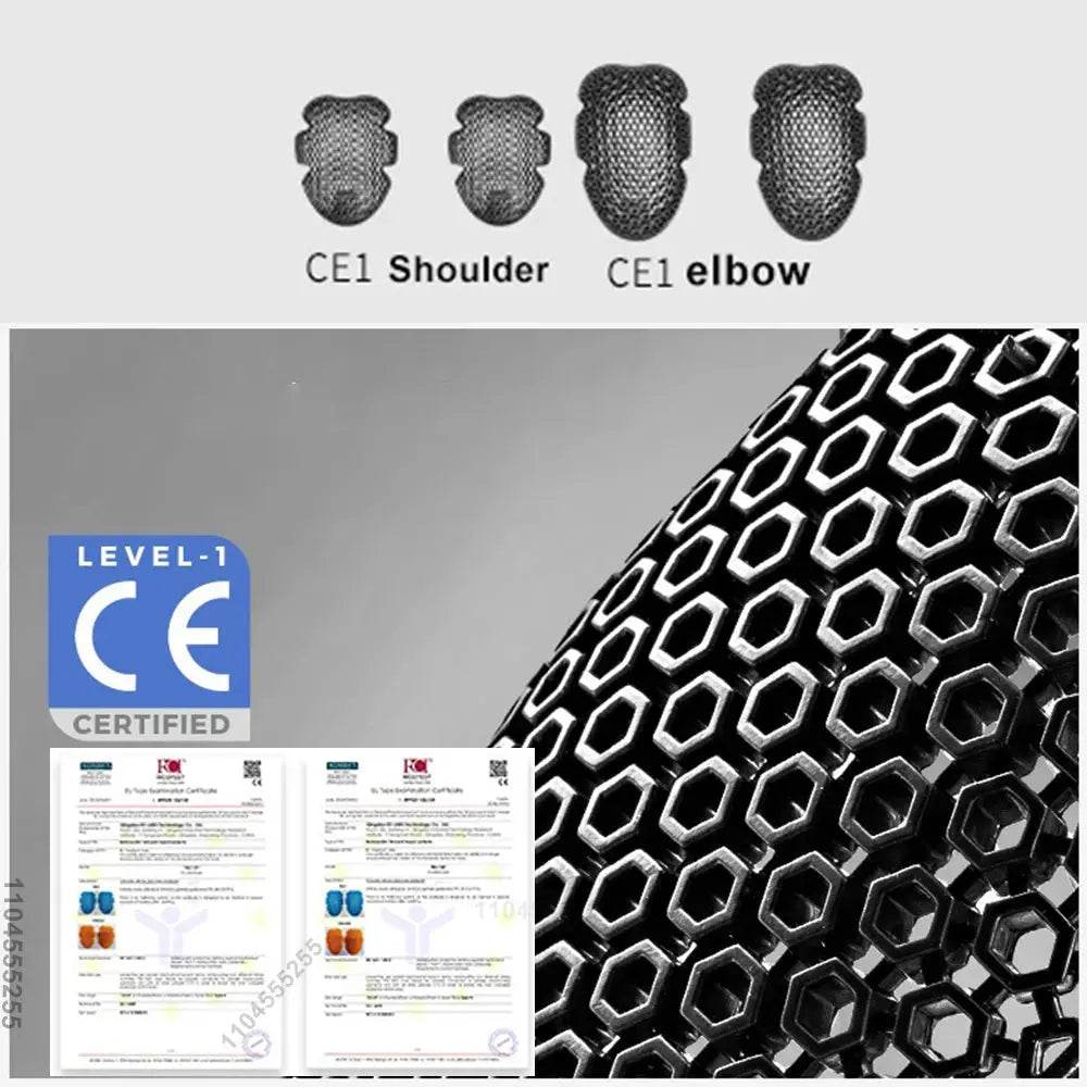 Motorcycle Jacket Men Summer Breathable Windproof Motocross Jacket Built in CE Armor Motorcyclist Racing Moto Chaqueta Clothing - Mulambo store