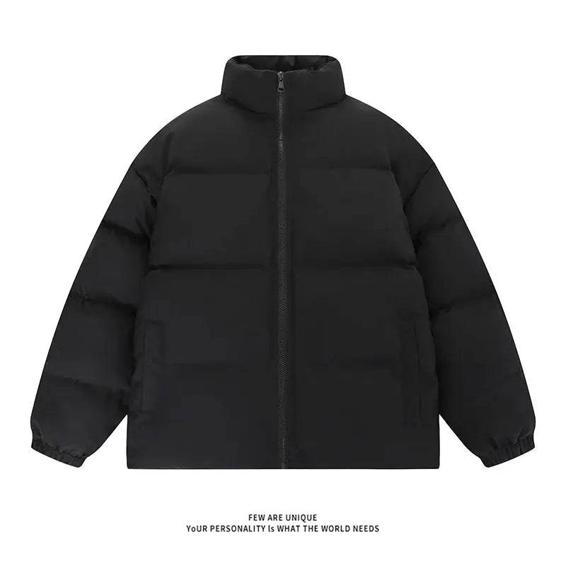 Winter Parkas Women 2025 Casual Solid Loose Thick Warm Jackets Coats Stand Collar Female Down Outerwears Chaquetas Parkas Mujer - Mulambo store