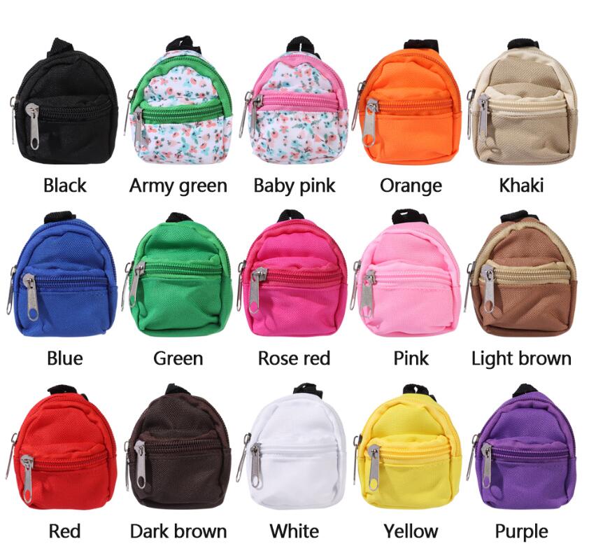 for LABUBU 11.81inch Doll 1/6 BJD Doll Mini Bag Backpack Mini Doll Bag Doll House Decoration Toy Accessories for Gifts Halloween, Christmas Gift Mulambo store