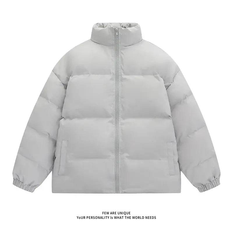 Winter Parkas Women 2025 Casual Solid Loose Thick Warm Jackets Coats Stand Collar Female Down Outerwears Chaquetas Parkas Mujer - Mulambo store