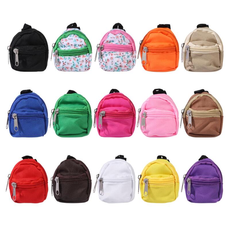 for LABUBU 11.81inch Doll 1/6 BJD Doll Mini Bag Backpack Mini Doll Bag Doll House Decoration Toy Accessories for Gifts Halloween, Christmas Gift Mulambo store