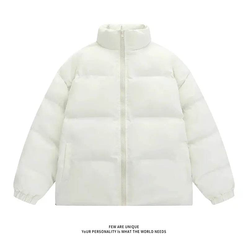 Winter Parkas Women 2025 Casual Solid Loose Thick Warm Jackets Coats Stand Collar Female Down Outerwears Chaquetas Parkas Mujer - Mulambo store