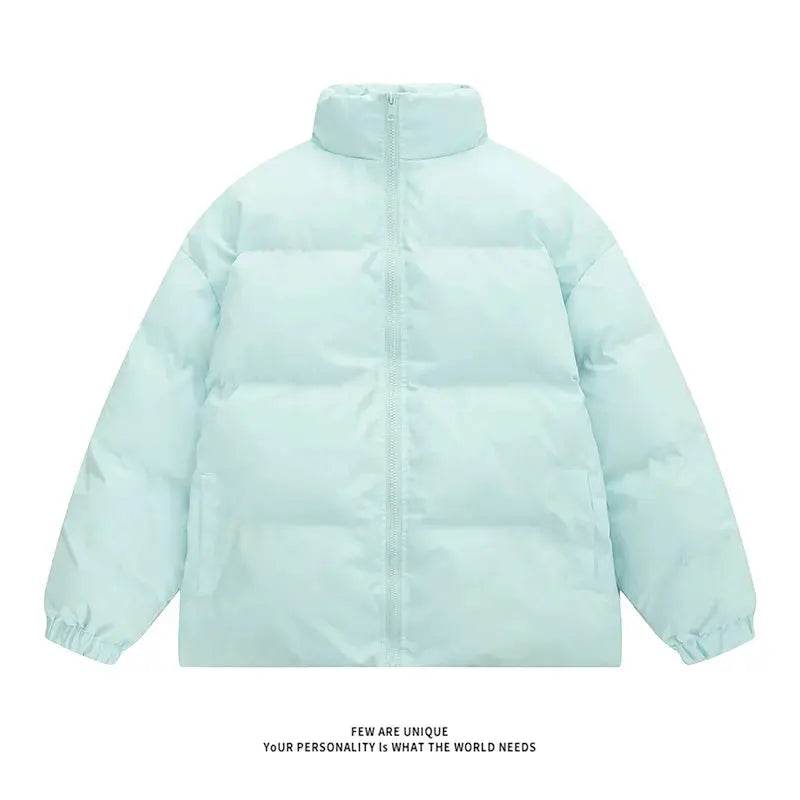 Winter Parkas Women 2025 Casual Solid Loose Thick Warm Jackets Coats Stand Collar Female Down Outerwears Chaquetas Parkas Mujer - Mulambo store