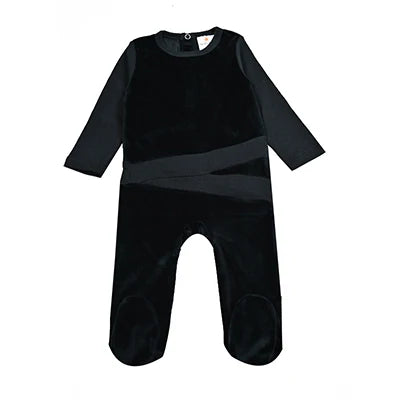 AA-Autumn winter velour and ribbed robe boy and girls family matching clothes baby romper girl nightgown floral print ribbed Mulambo store