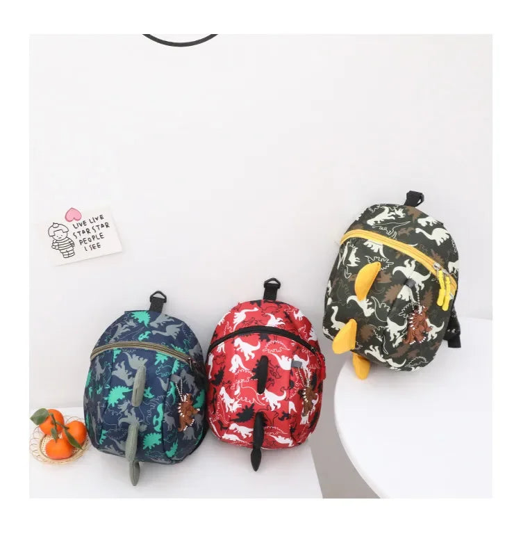 Beautiful Dinosaur Baby Safety Belt Backpack, Baby Anti-loss Bag, Comfortable School Baby Anti-loss Wrist Link for Children Mulambo store
