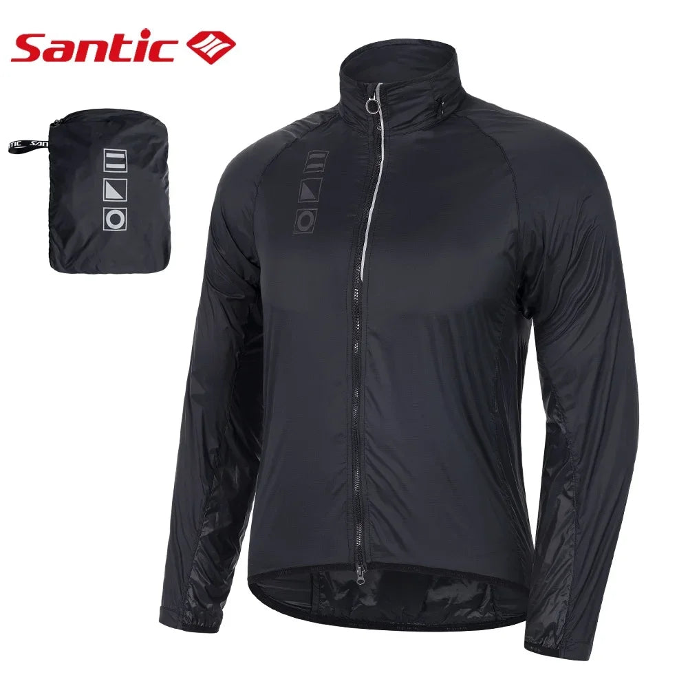 Cycling Windbreaker Jacket UV Protection - Lightweight Hooded Bike Gear