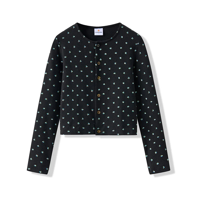 AA-Autumn winter velour and ribbed robe boy and girls family matching clothes baby romper girl nightgown floral print ribbed Mulambo store