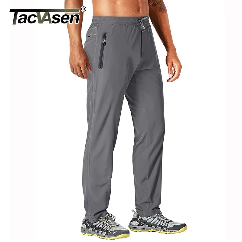 Men's Quick Dry Sports Pants - Lightweight Multi-Sport Athletic Joggers