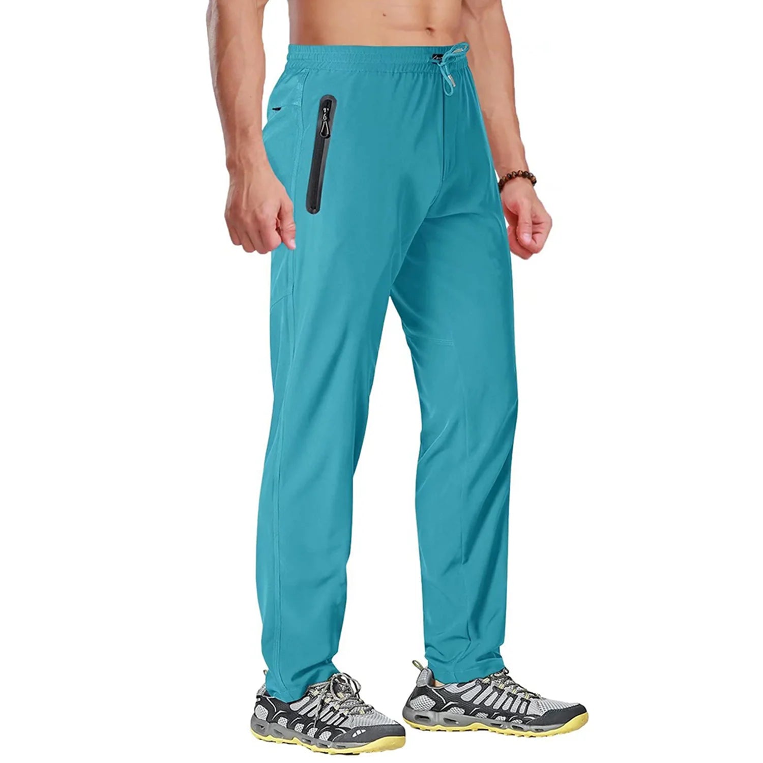 Men's Quick Dry Sports Pants - Lightweight Multi-Sport Athletic Joggers