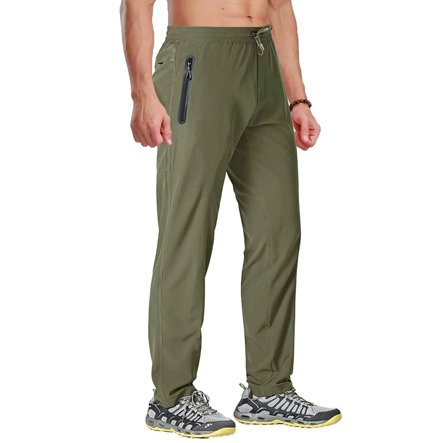 Men's Quick Dry Sports Pants - Lightweight Multi-Sport Athletic Joggers
