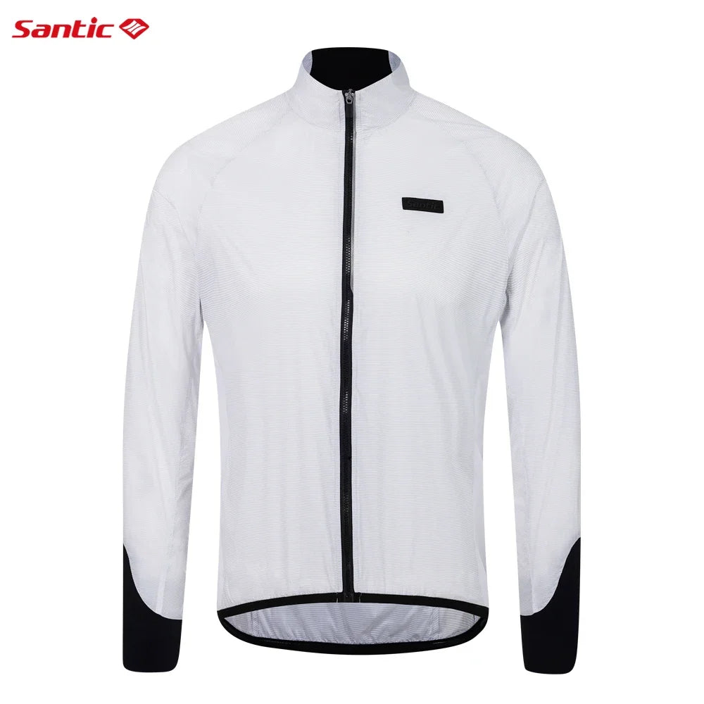Cycling Windbreaker Jacket UV Protection - Lightweight Hooded Bike Gear