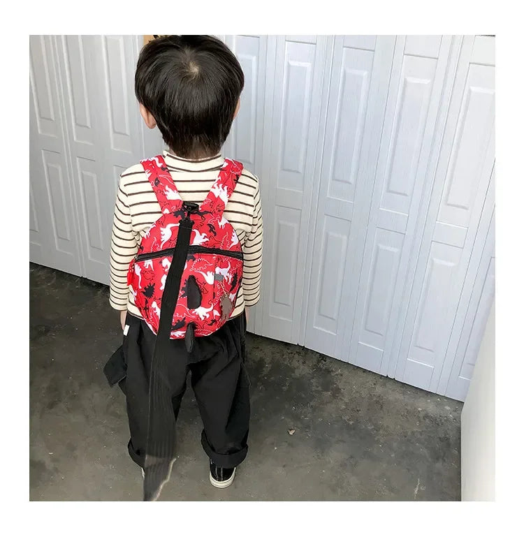 Beautiful Dinosaur Baby Safety Belt Backpack, Baby Anti-loss Bag, Comfortable School Baby Anti-loss Wrist Link for Children Mulambo store