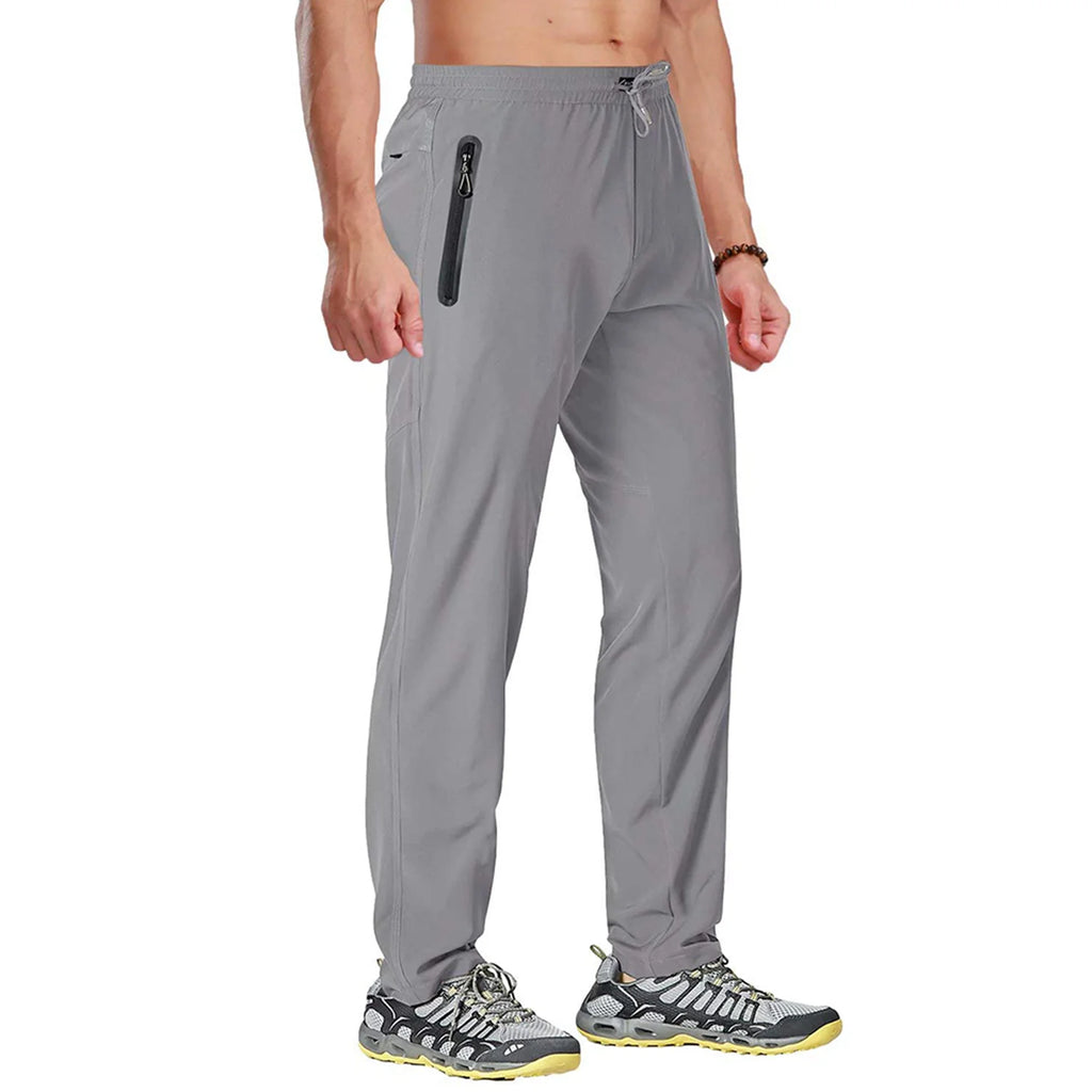 Men's Quick Dry Sports Pants - Lightweight Multi-Sport Athletic Joggers