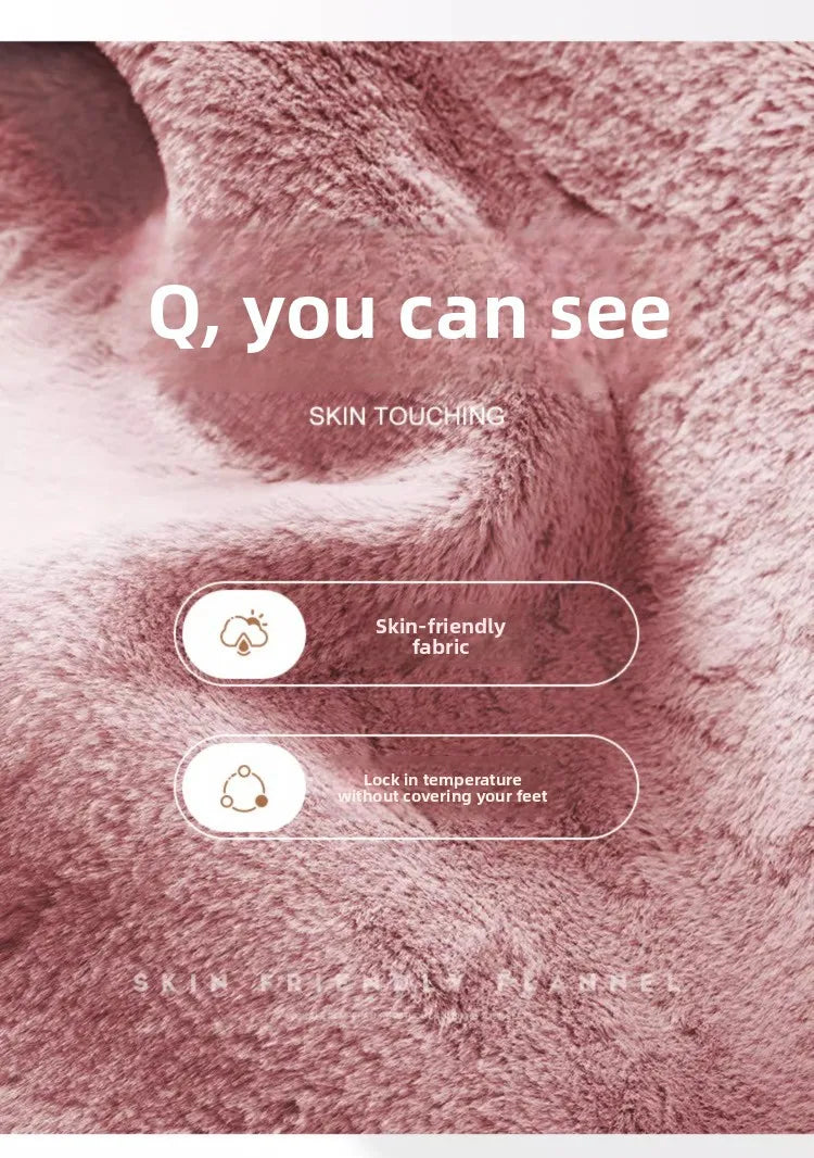 Cotton slippers for women in autumn and winter, new home style, quiet, non slip, thick bottom, warm and plush cotton slippers Mulambo store