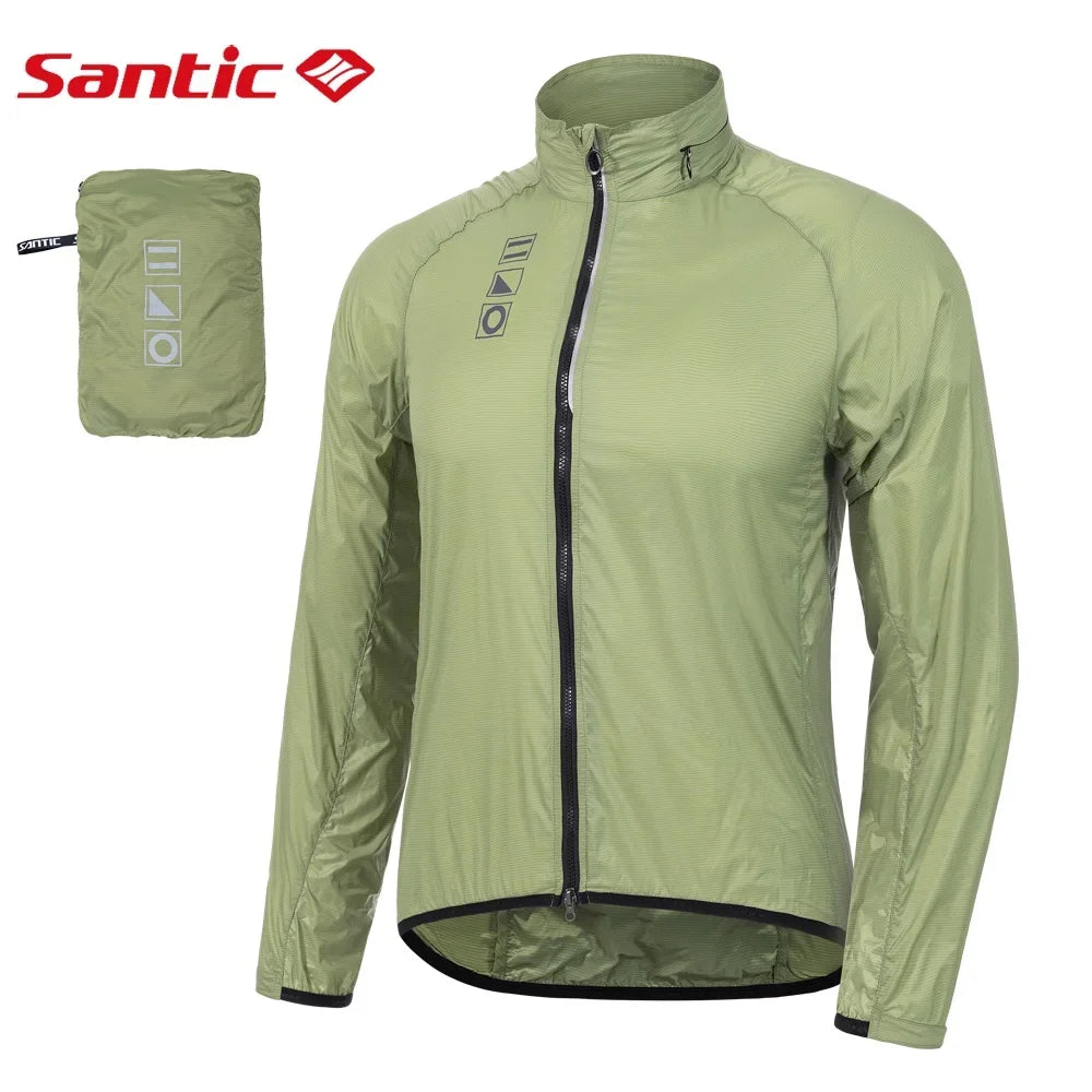 Cycling Windbreaker Jacket UV Protection - Lightweight Hooded Bike Gear