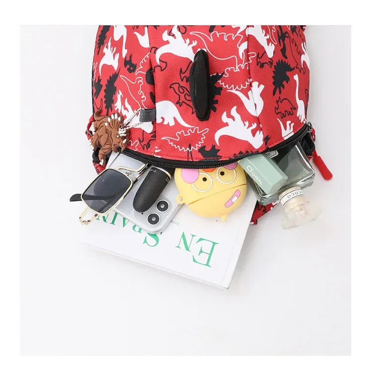 Beautiful Dinosaur Baby Safety Belt Backpack, Baby Anti-loss Bag, Comfortable School Baby Anti-loss Wrist Link for Children Mulambo store