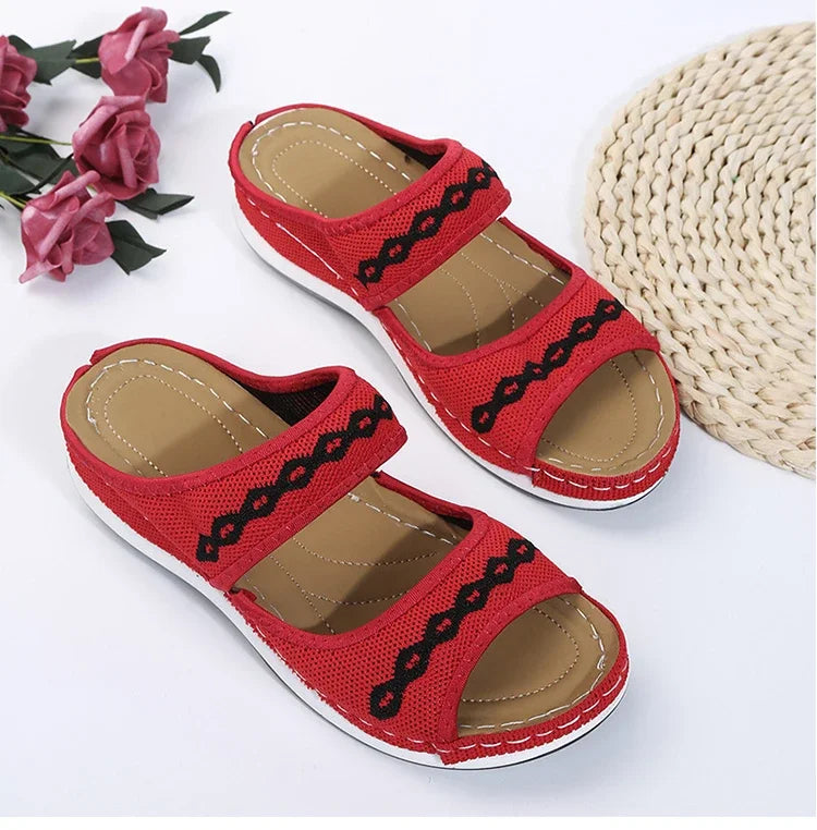 Customizable 2025 New UZZDSS Women Sandals Orthopedic Slippers Summer Shoes Tailor-made Suits WTX372803 Duzeala Store