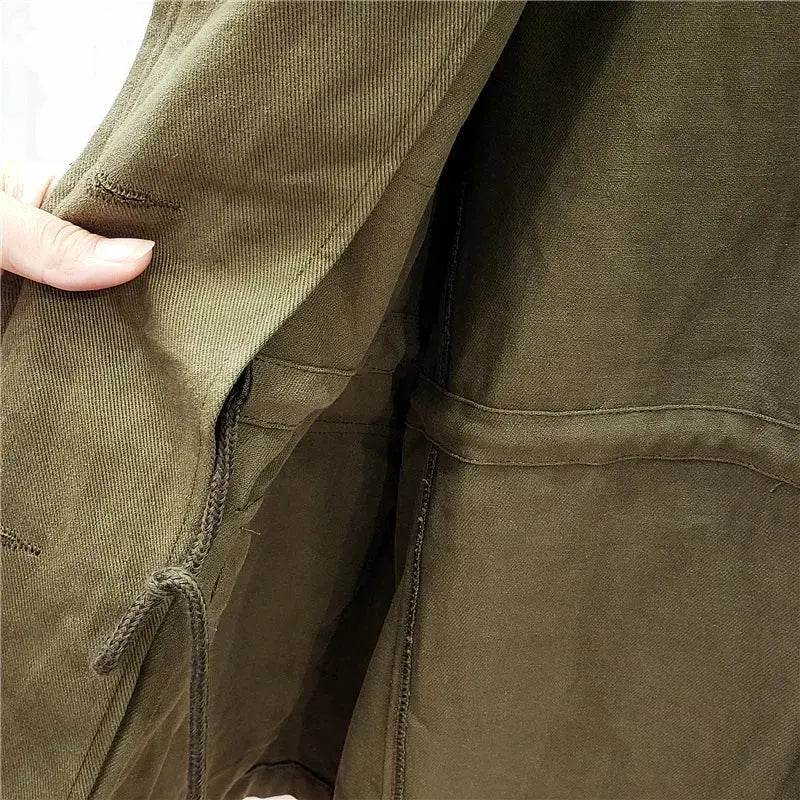 Color Contrast Patchwork Denim Jacket Coat Women Autumn Fashion Loose Letter Print Outerwear Chaquetas Mujer Jeans Jacket Female - Mulambo store