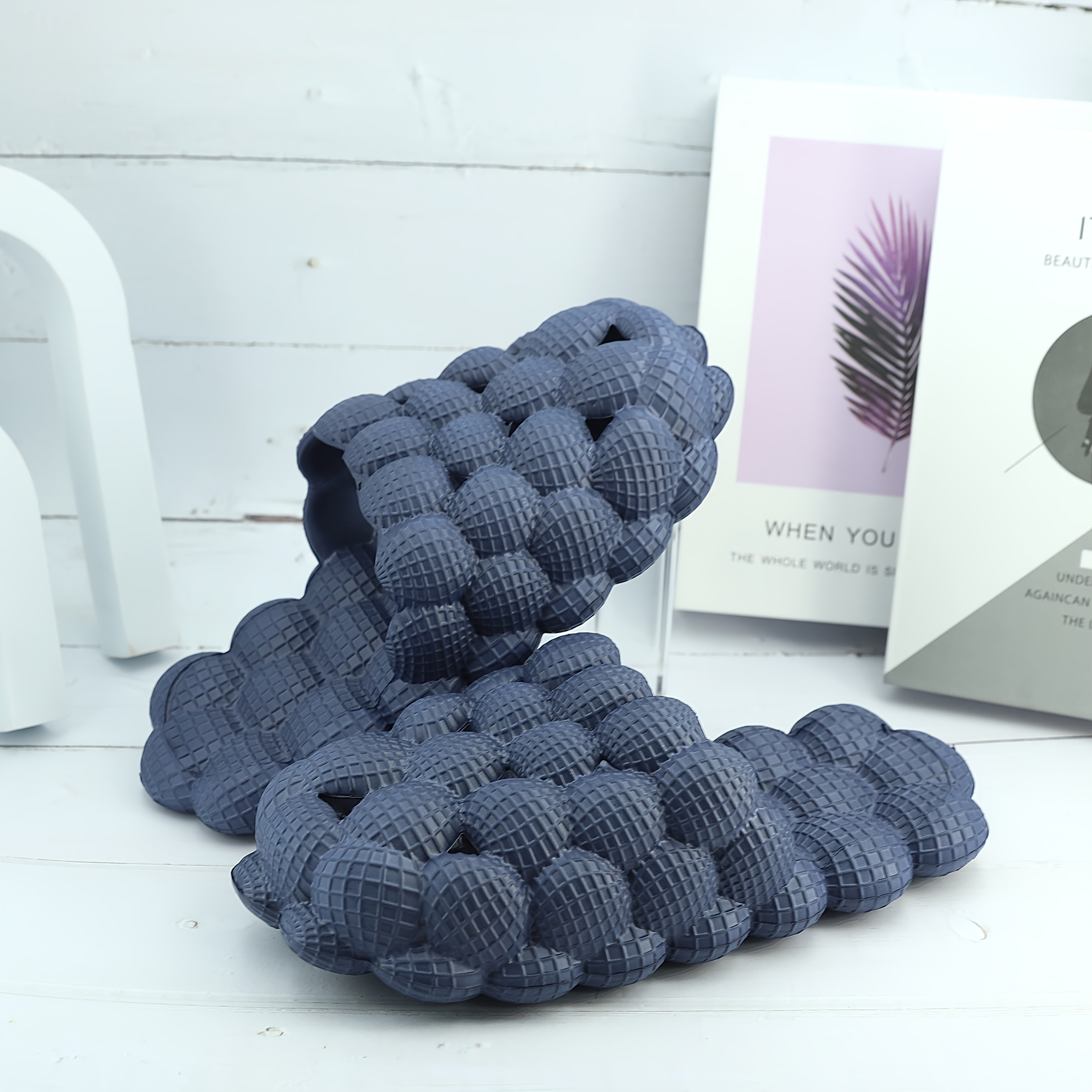 [Popular Choice], Ultra Cushioned Bubble Slides Mulambo store