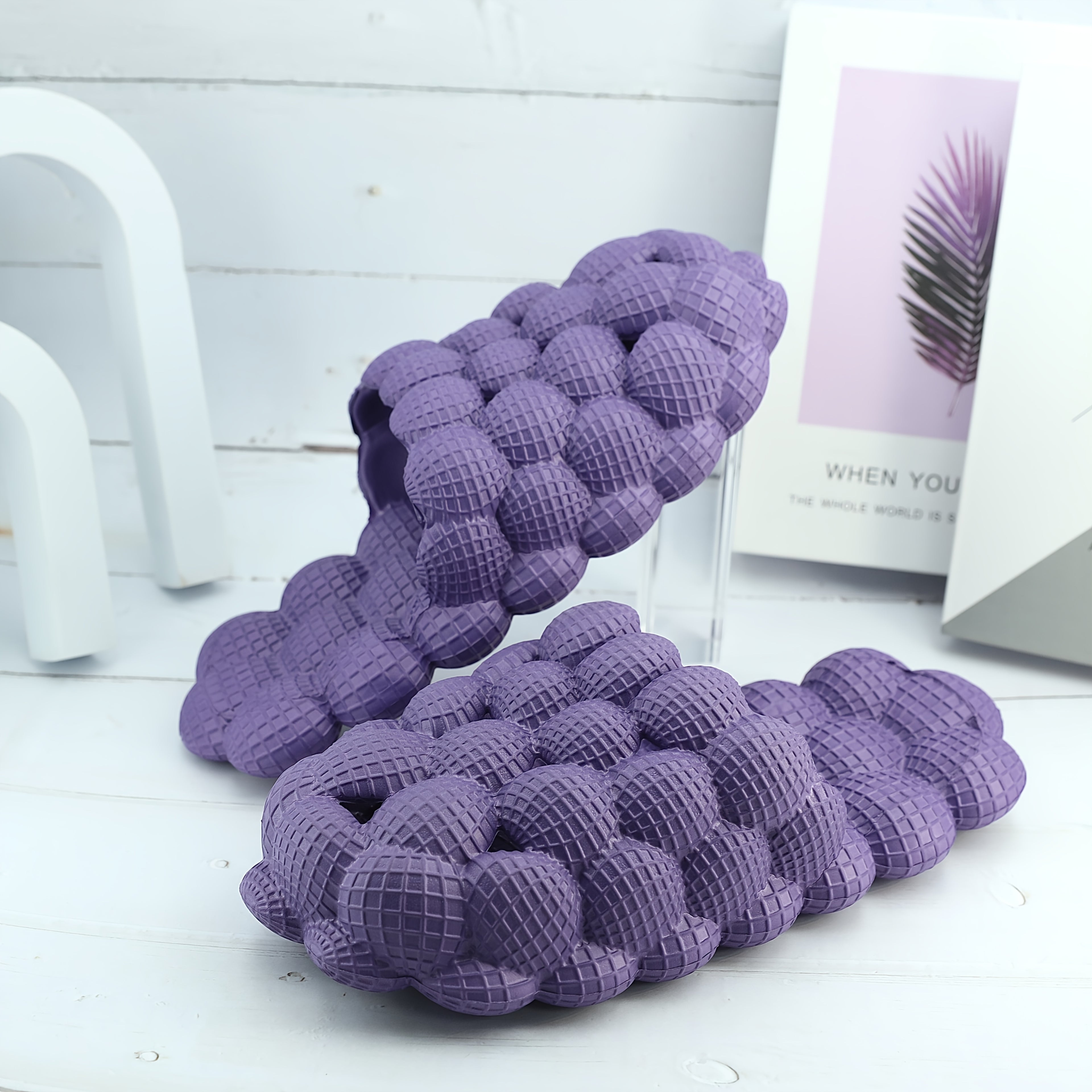 [Popular Choice], Ultra Cushioned Bubble Slides Mulambo store