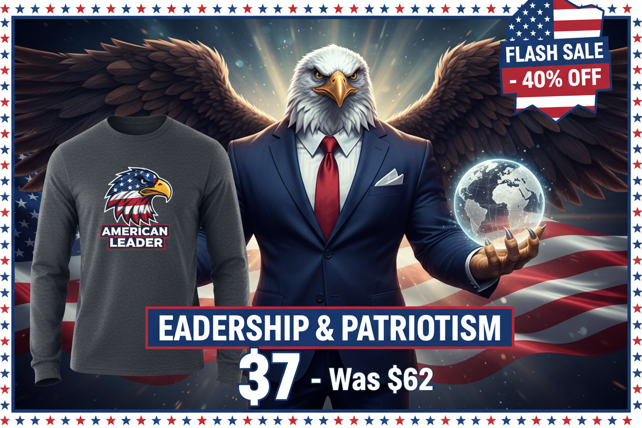 FLASH SALE - 40% OFF American CEO Eagle Shirt - $37