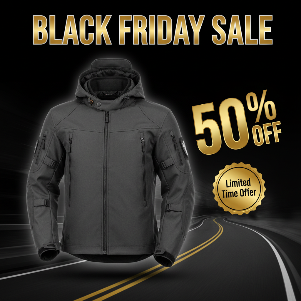 Black Friday Motorcycle Jacket Promo