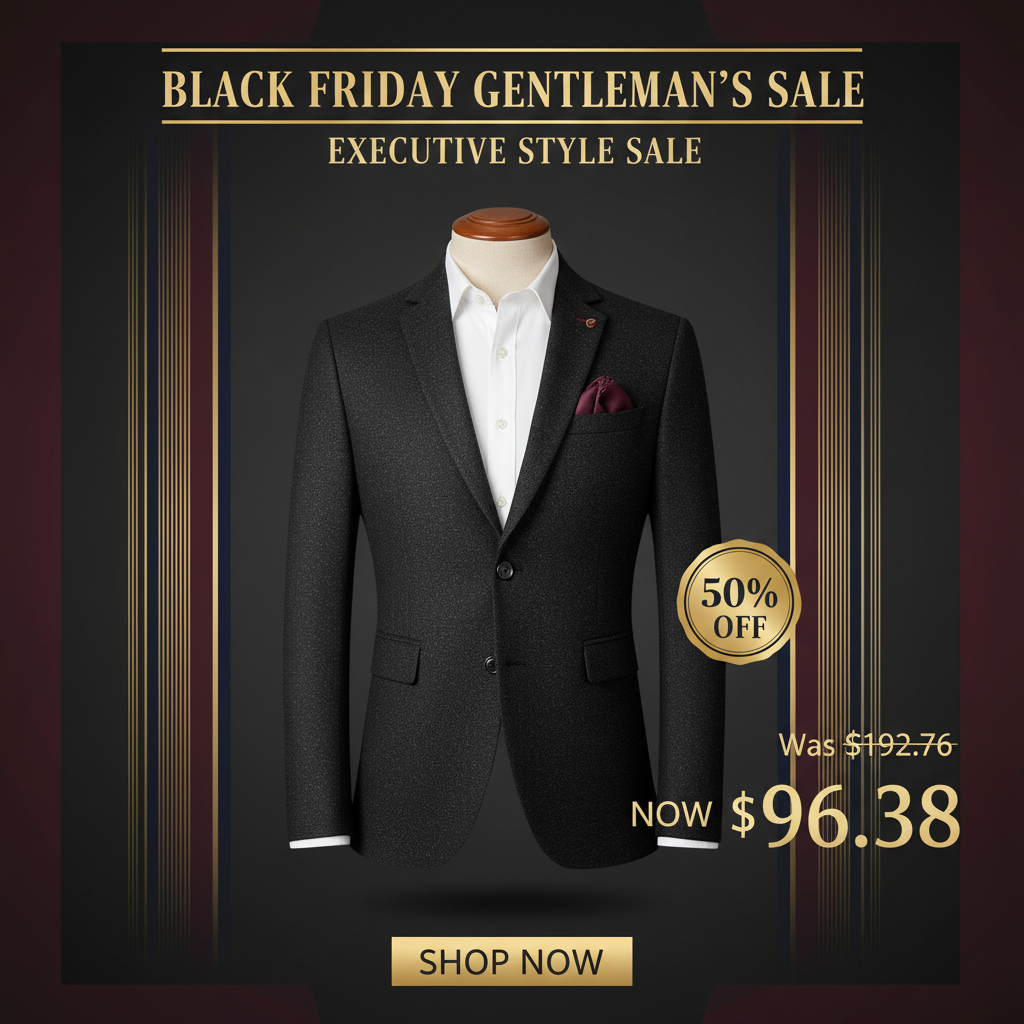 Black Friday 50% OFF - Men's Premium Business Casual Blazer