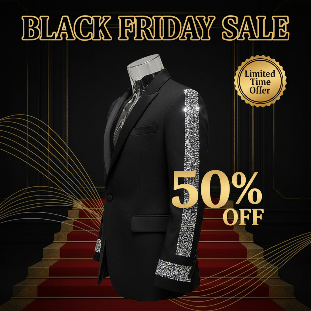 Black Friday Luxury Diamond Blazer Promo